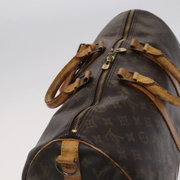 LOUIS VUITTON Monogram Keepall Bandouliere 45 Boston Bag M41418 LV Auth 115491 - Picture 6 of 16